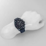 Emporio Armani Sportivo Chronograph Blue Dial Blue Nylon Strap Watch for Men - AR6132