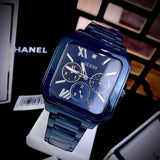 Guess Dress Multifunction Blue Dial Blue Steel Strap Watch for Men - GW0631G3