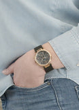 Guess Solstice Diamonds Black Mother of Pearl Dial Black Rubber Strap Watch for Women - GW0113L2