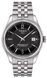 Tissot Ballade Powermatic 80 Cosc Black Dial Silver Steel Strap Watch For Men - T108.408.11.057.00