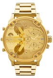 Diesel Mr Daddy 2.0 Chronograph Gold Dial Gold Steel Strap Watch For Men - DZ7399