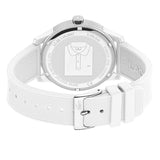 Lacoste 12.12 White Dial White Silicone Strap Watch for Men - 2011069
