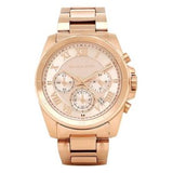 Michael Kors Cooper Rose Gold Rose Gold Steel Strap Watch for Women - MK6275