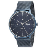 Lacoste Moon Blue Dial Blue Mesh Strap Watch for Men - 2011058