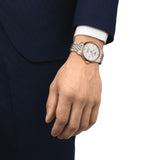 Tissot Le Locle Automatic Cosc Silver Dial Two Tone Steel Strap Watch For Men - T006.407.22.036.00