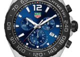 Tag Heuer Formula 1 Chronograph Blue Dial Silver Steel Strap Watch for Men - CAZ101AV.BA0842