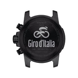 Tissot Supersport Chrono Giro D'Italia Black Dial Black Nylon Strap Watch for Men - T125.617.37.051.00