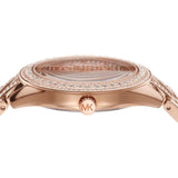 Michael Kors Harlowe Rose Gold Dial Rose Gold Steel Strap Watch For Women - MK4710