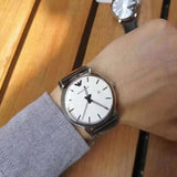 Emporio Armani Luigi White Dial Black Leather Strap Watch for Men - AR1694