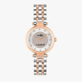 Coach Park Silver Dial Two Tone Steel Strap Watch for Women - 14503642