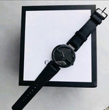 Gucci Interlocking G Black Dial Watch For Women - YA133302