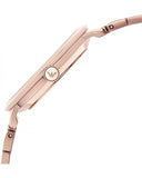 Emporio Armani Modern Mother of Pearl White Dial Rose Gold Steel Strap Watch for Women - AR11158