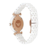 Emporio Armani Ceramica Mother of Pearl Dial White Ceramic Strap Watch For Women - AR1486