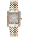 Michael Kors Emery Three-Hand White Dial Two Tone Steel Strap Watch for Women - MK4744