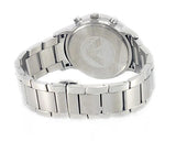 Emporio Armani Renato Chronograph White Dial Silver Steel Strap Watch for Women  - AR2459