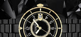 Coach Preston Black Dial Black Steel Strap Watch for Women - 14503461