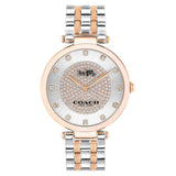 Coach Park Silver Dial Two Tone Steel Strap Watch for Women - 14503644