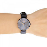 Hugo Boss Allusion Quartz Grey Dial Grey Steel Strap Watch For Men - 1502416
