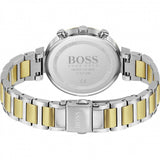 Hugo Boss Flawless Silver Dial Two Tone Steel Strap Watch for Women - 1502550