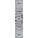 Tissot PRX Powermatic 80 Automatic 18K Gold Blue Dial Silver Steel Strap Watch for Men - T931.407.41.041.00