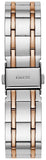 Guess Montauk Silver Dial Two Tone Steel Strap Watch For Women - W0933L6