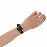 Daniel Wellington Classic Petite Cornwall Black Dial Black NATO Strap Watch For Women - DW00100216