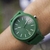 Lacoste 12.12 Green Dial Green Silicone Strap Watch for Men - 2010985