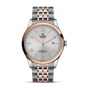 Tudor 1926 Automatic Silver Dial Two Tone Steel Strap Watch for Men - M91651-0001