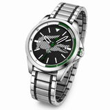 Lacoste Capbreton Gray Dial Two Tone Steel Strap Watch for Men - 2010943