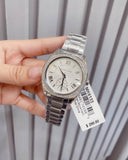 Michael Kors Bryn Quartz Silver Dial Silver Steel Strap Watch For Women - MK6133