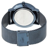 Lacoste Moon Blue Dial Blue Mesh Strap Watch for Men - 2011058
