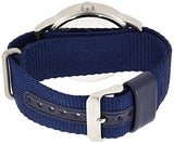 Lacoste Metro White Dial Blue Textile Strap Watch for Men - 2010875