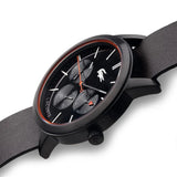 Lacoste Metro Black Dial Brown Leather Strap Watch for Men - 2010877