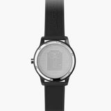 Lacoste 12.12 Black Dial Black Silicon Strap Watch for Men - 2010986