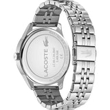 Lacoste Vienna Blue Dial Silver Steel Strap Watch for Men - 2011049