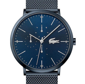 Lacoste Moon Blue Dial Blue Mesh Strap Watch for Men - 2011058