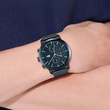 Lacoste Replay Blue Dial Blue Steel Strap Watch for Men - 2011196