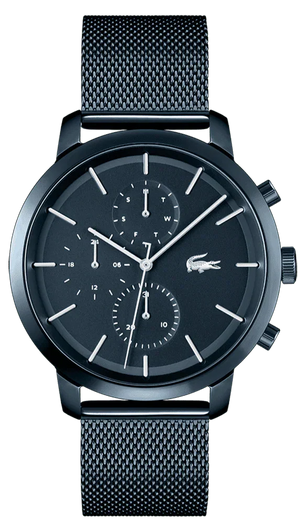 Lacoste Replay Blue Dial Blue Steel Strap Watch for Men - 2011196