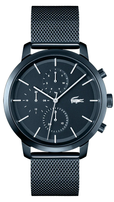 Lacoste Replay Blue Dial Blue Steel Strap Watch for Men - 2011196