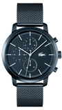 Lacoste Replay Blue Dial Blue Steel Strap Watch for Men - 2011196