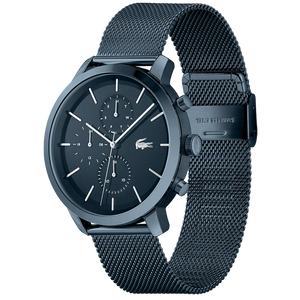Lacoste Replay Blue Dial Blue Steel Strap Watch for Men - 2011196