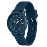 Lacoste 12.12 Move Blue Dial Blue Silicon Strap Watch for Men - 2011241