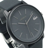 Lacoste 12.12 Move Gray Dial Gray Silicon Strap Watch for Men - 2011242