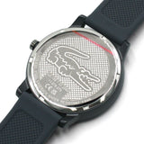 Lacoste 12.12 Move Gray Dial Gray Silicon Strap Watch for Men - 2011242