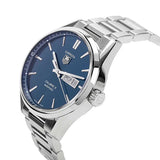 Tag Heuer Carrera Automatic Blue Dial Silver Steel Strap Watch for Men - WAR201E.BA0723