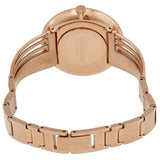 Calvin Klein Drift White Dial Rose Gold Steel Strap Watch for Women - K6S2N616