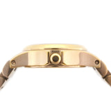 Marc Jacobs Henry Dinky Gold Dial Gold Steel Strap Watch for Women - MBM3199