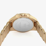 Guess Frontier Diamonds Rose Gold Dial Rose Gold Steel Strap Watch For Women - W1156L3