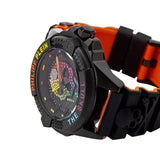 Philipp Plein The Skull Black Dial Black Silicone Strap Watch For Men - PWAAA1121