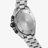Tag Heuer Formula 1 Quartz Chronograph Yellow Dial Silver Steel Strap Watch for Men - CAZ101AM.BA0842